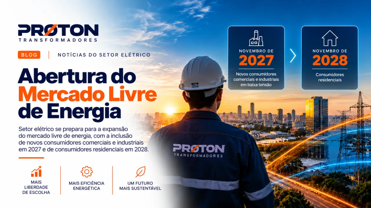 Mercado Livre de Energia avança no Brasil e prevê expansão para novos consumidores a partir de 2027